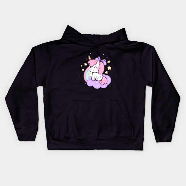 Unicorn Kids Hoodie by ahmad211